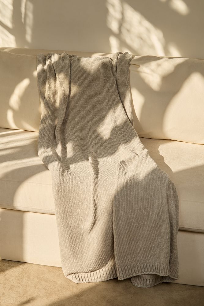 Плед Cozynova, светло-серый