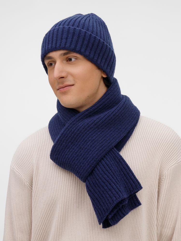 Шапка Laconi, синяя