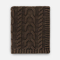 Плед Hygge, коричневый Плед Hygge, коричневый