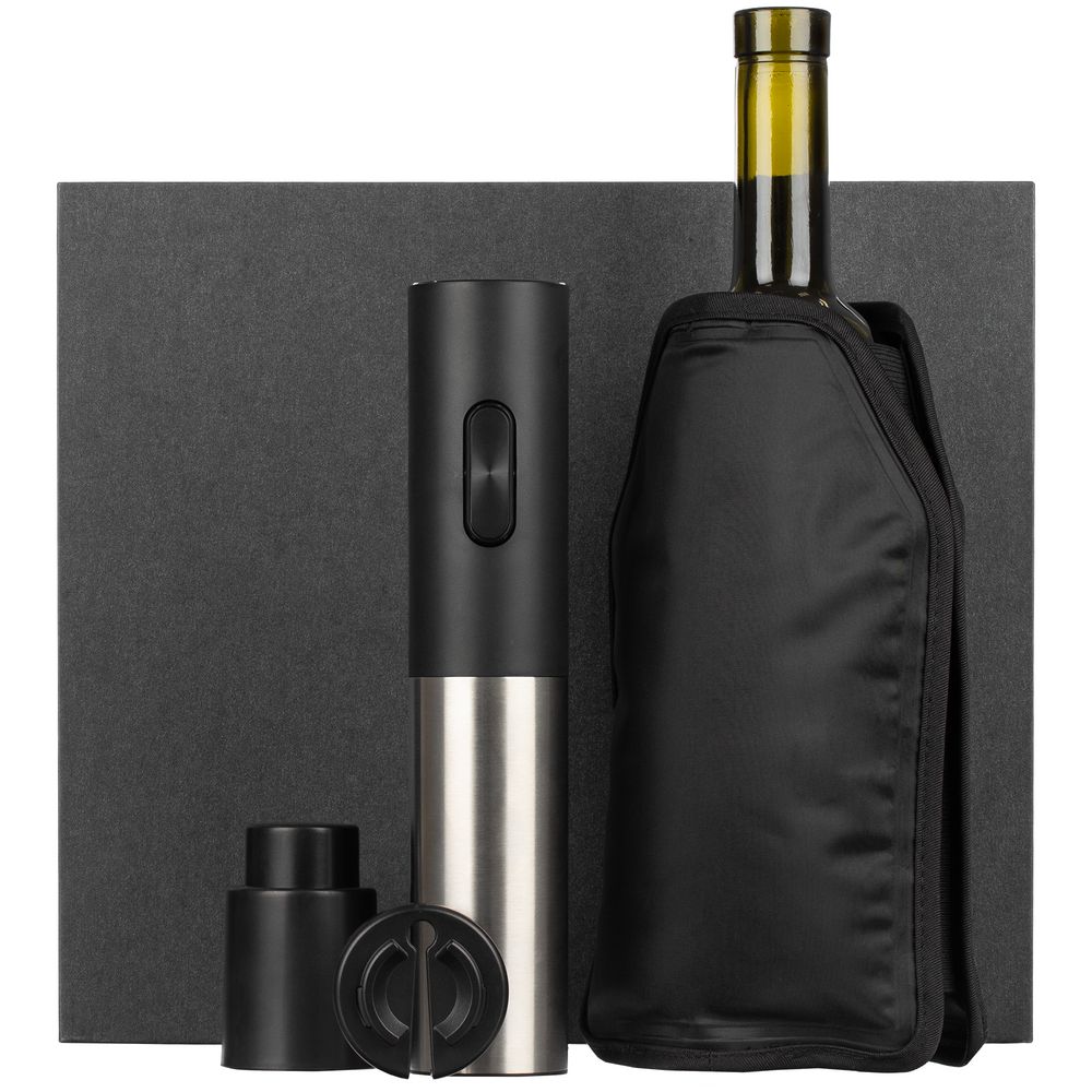 Винный набор Winetura, черный Винный набор Winetura, черный