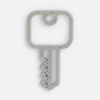 Подвеска Industry, 3D-печать на заказ, ключ Подвеска Industry, 3D-печать на заказ, ключ