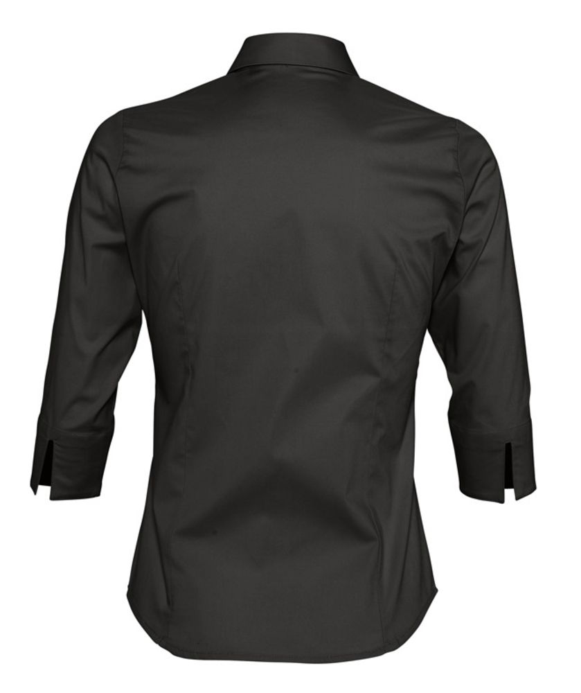 Рубашка женская с рукавом 3/4 Effect 140 черная, размер M