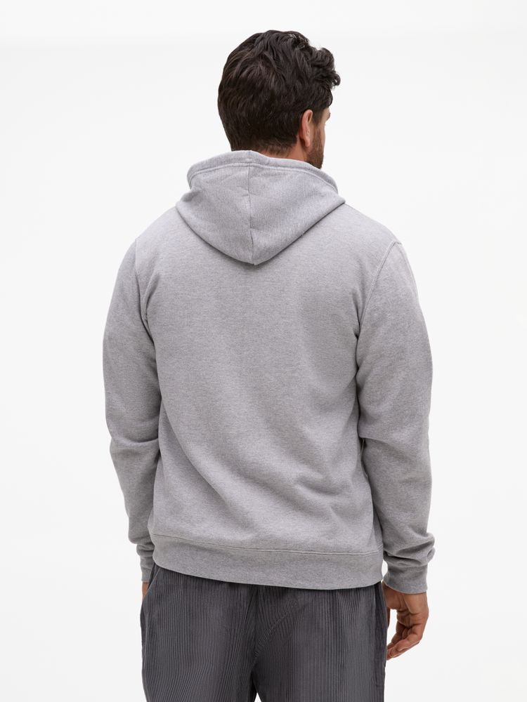 Толстовка унисекс Stone серый меланж, размер XXL