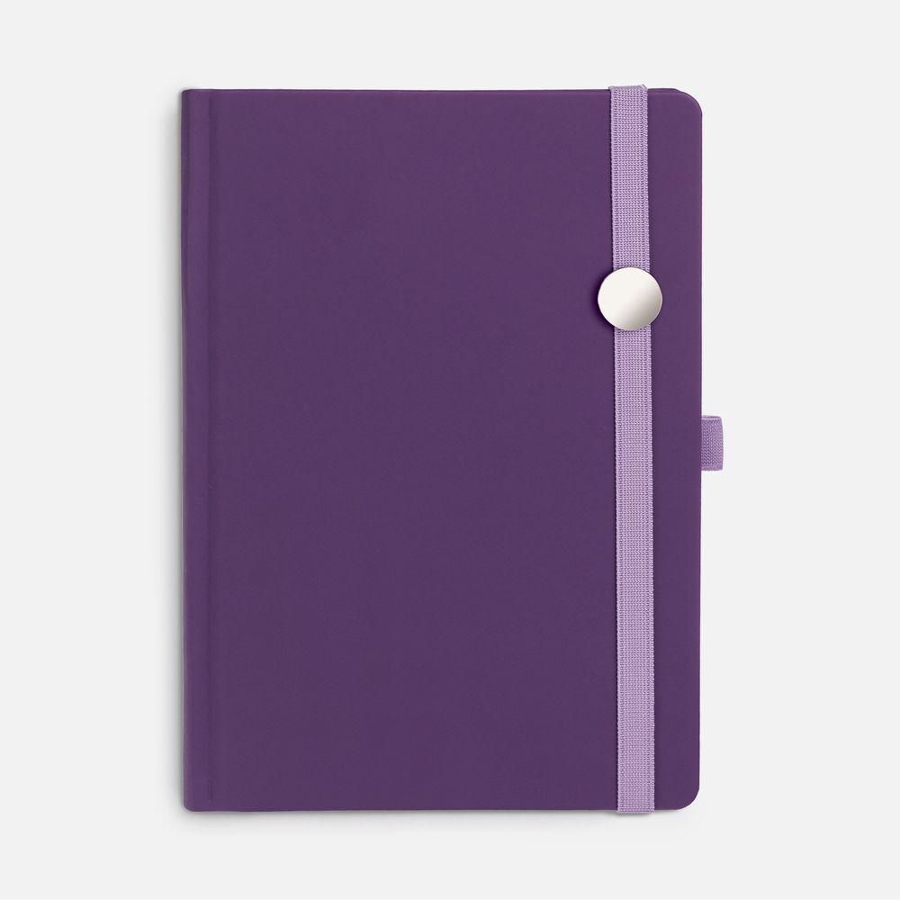 Ежедневник Favor Metal, недатированный, фиолетовый