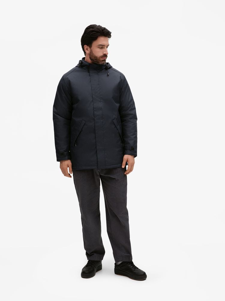 Куртка на стеганой подкладке Robyn темно-синяя, размер XL