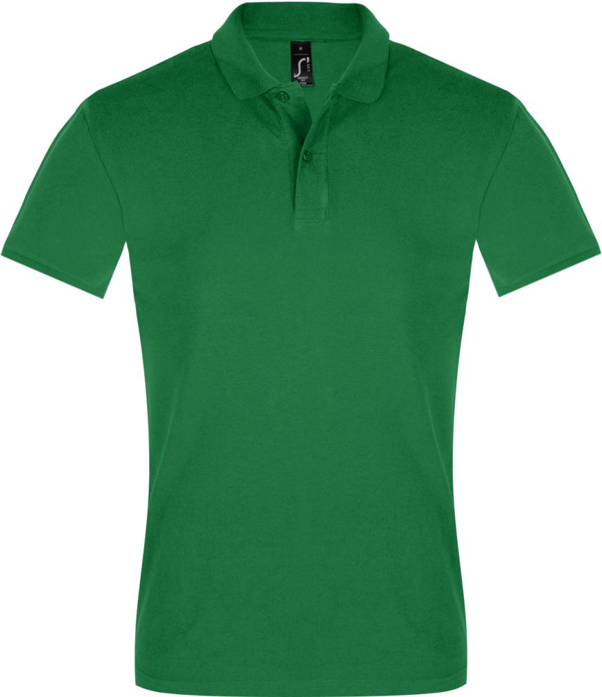 Рубашка поло мужская Perfect Men 180 ярко-зеленая, размер L