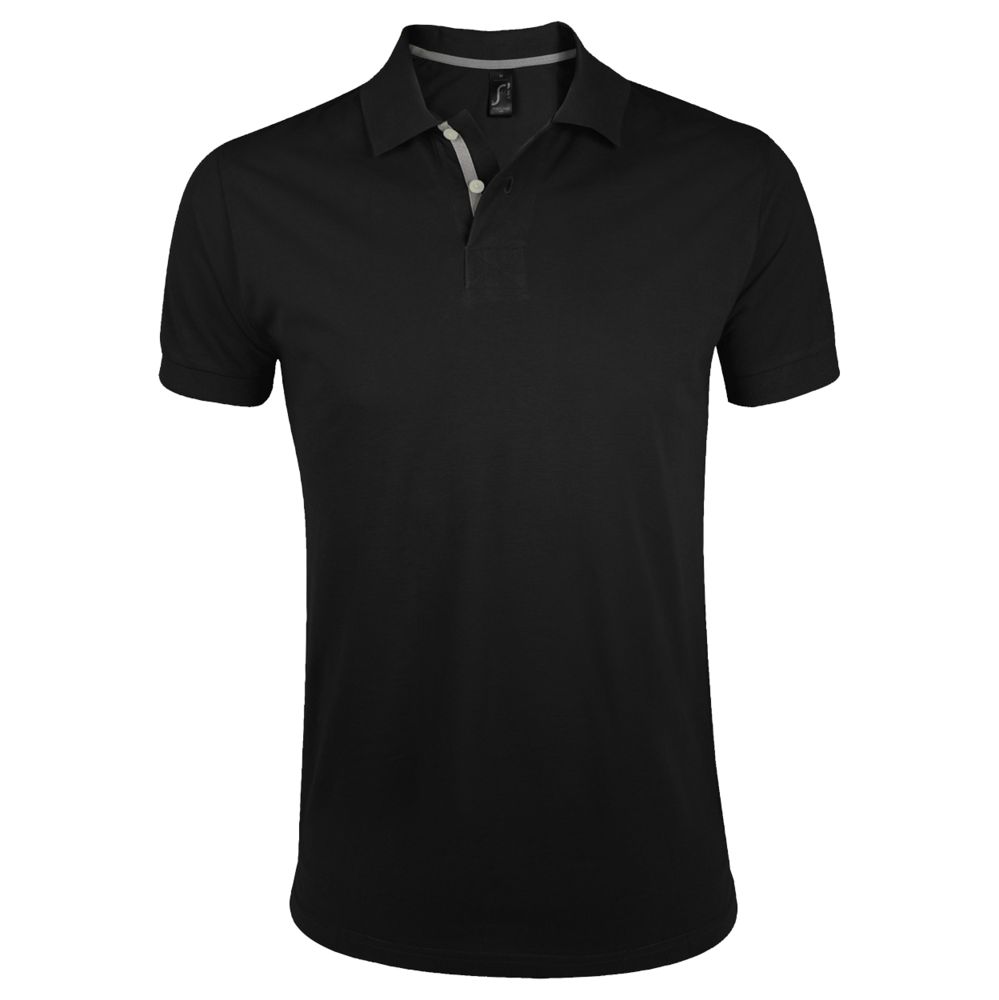 Рубашка поло мужская Portland Men 200 черная, размер XXL
