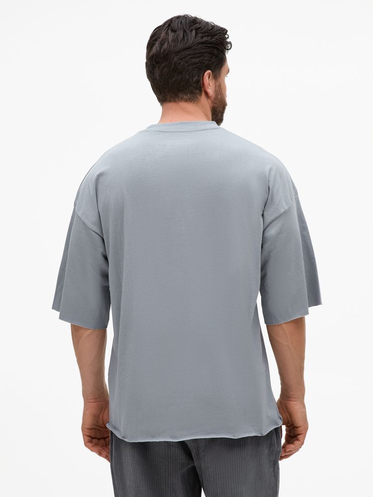 Футболка унисекс T1, серая, размер XS/S