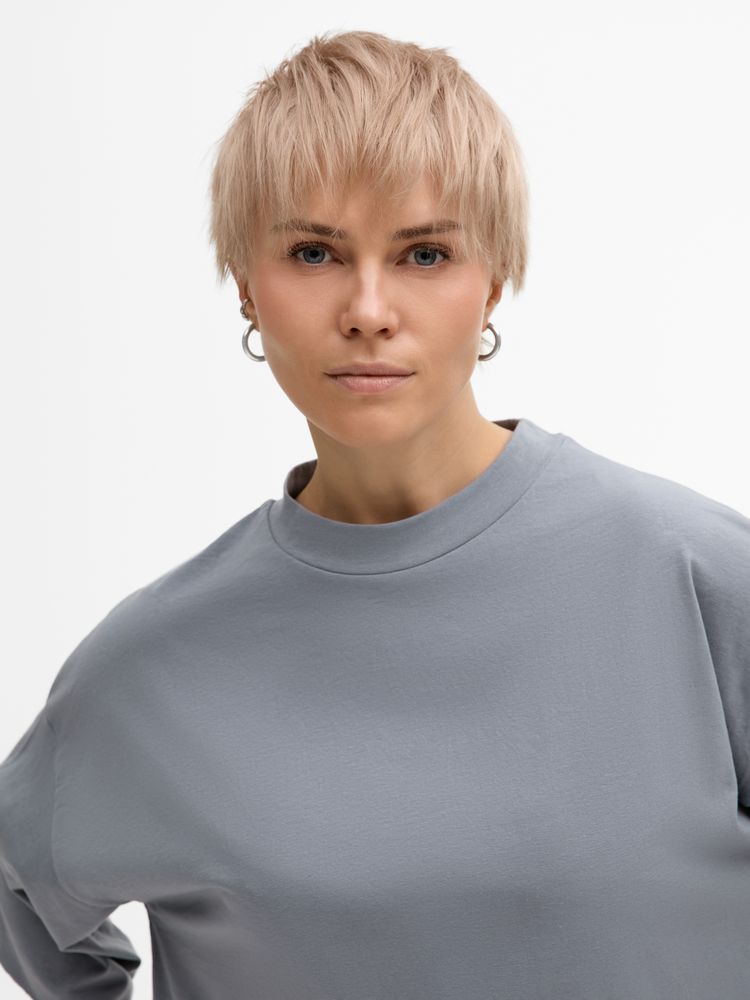 Футболка унисекс T1, серая, размер XS/S