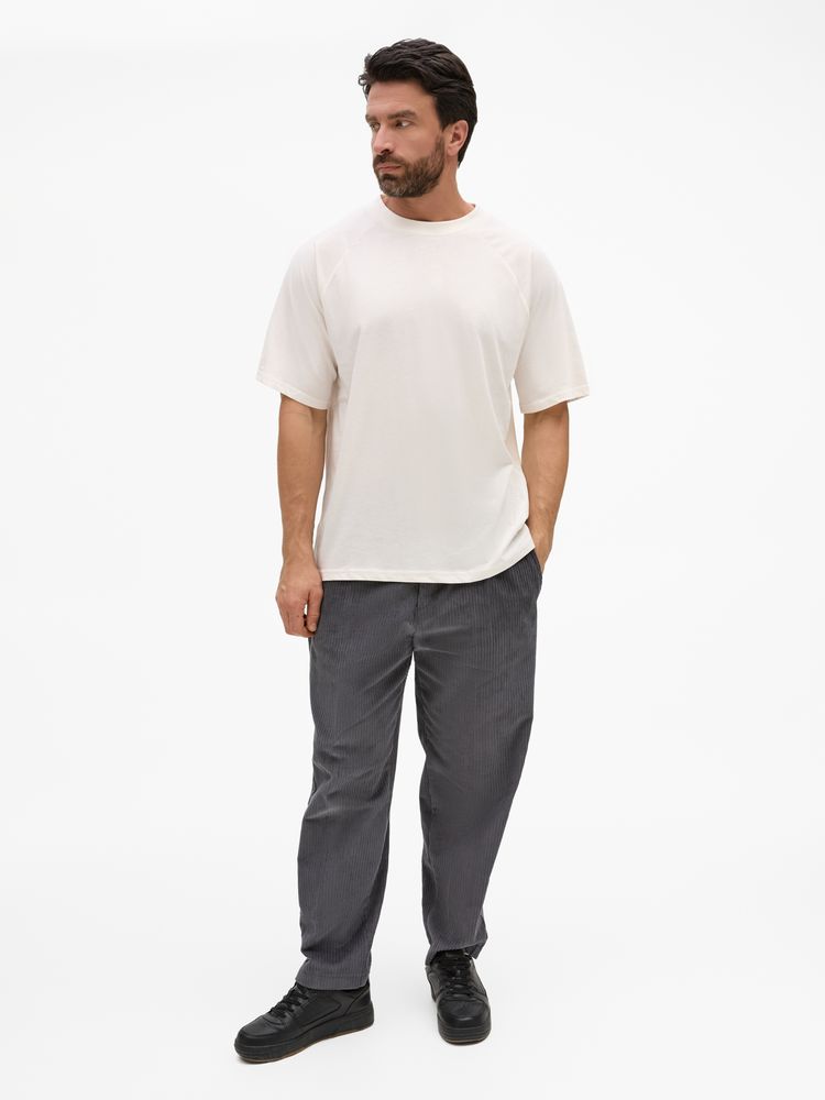 Футболка унисекс T2, молочно-белая, размер XS/S