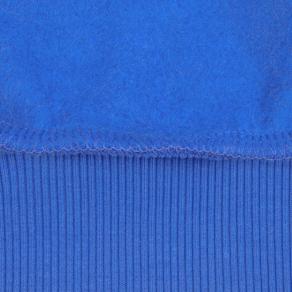Толстовка на молнии с капюшоном Siverga Heavy 2.0, ярко-синяя, размер XS