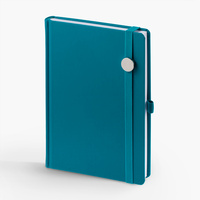 Ежедневник Favor Metal, недатированный, бирюзовый Ежедневник Favor Metal, недатированный, бирюзовый