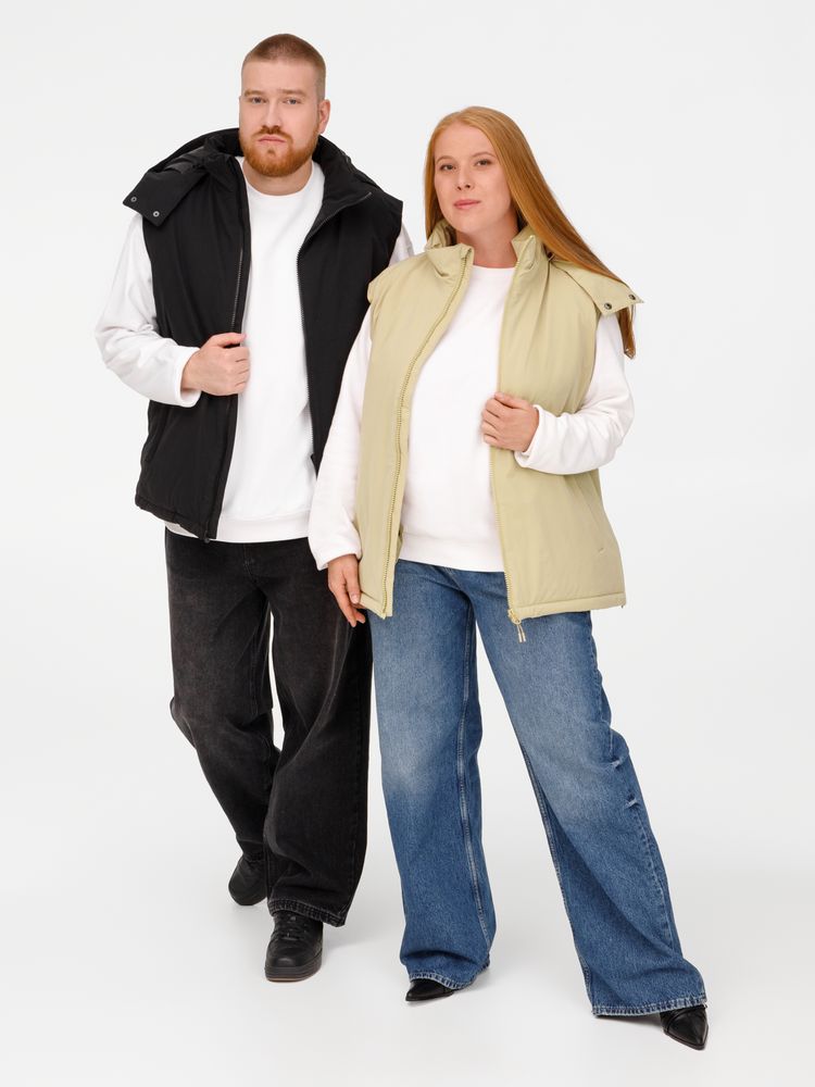 Жилет унисекс Sfera, бежевый, размер S