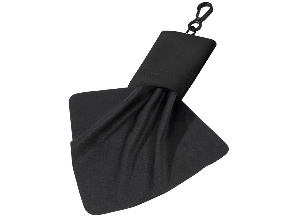 Очищающая салфетка Neat из микрофибры в чехле, синий Очищающая салфетка Neat из микрофибры в чехле, синий