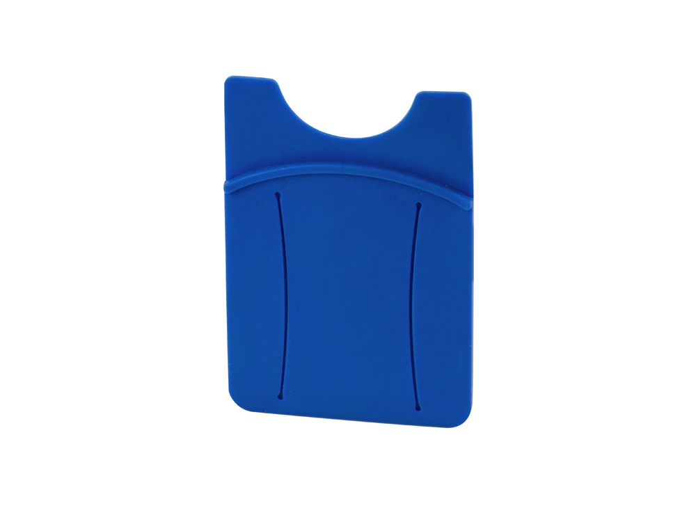 Картхолдер для телефона с держателем Trighold, ярко-синий Картхолдер для телефона с держателем Trighold, ярко-синий