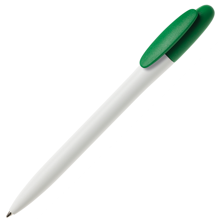 Ручка шариковая BAY, темно-зеленый, пластик
