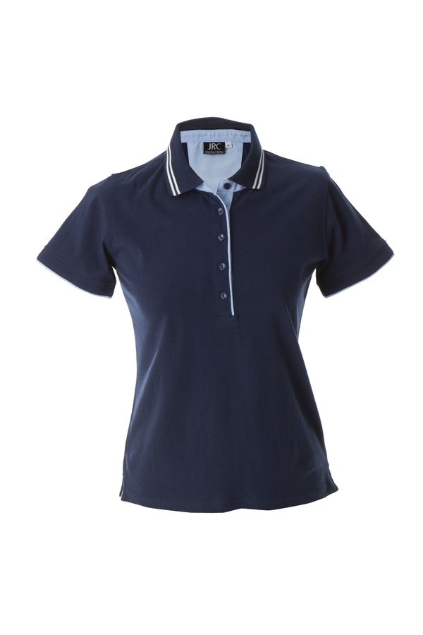 Рубашка поло женская RODI LADY, темно-синий,  M, 100% хлопок, 180 г/м2