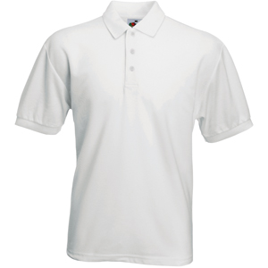 Рубашка поло мужская "65/35 Polo", белый_S, 65% п/э, 35% х/б, 170 г/м2