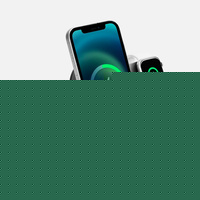 Складная станция беспроводной зарядки transForm, серый металлик