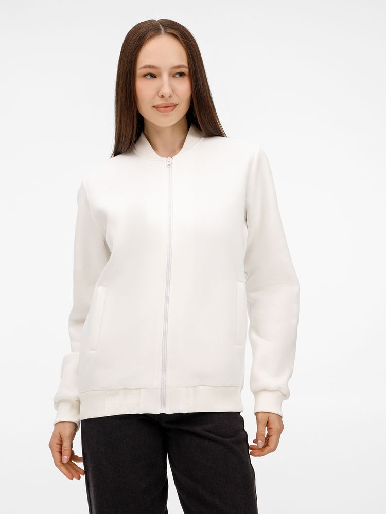 Бомбер унисекс Estado, молочно-белый, размер XL