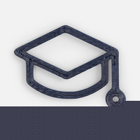 Подвеска Industry, 3D-печать на заказ, шапочка студента