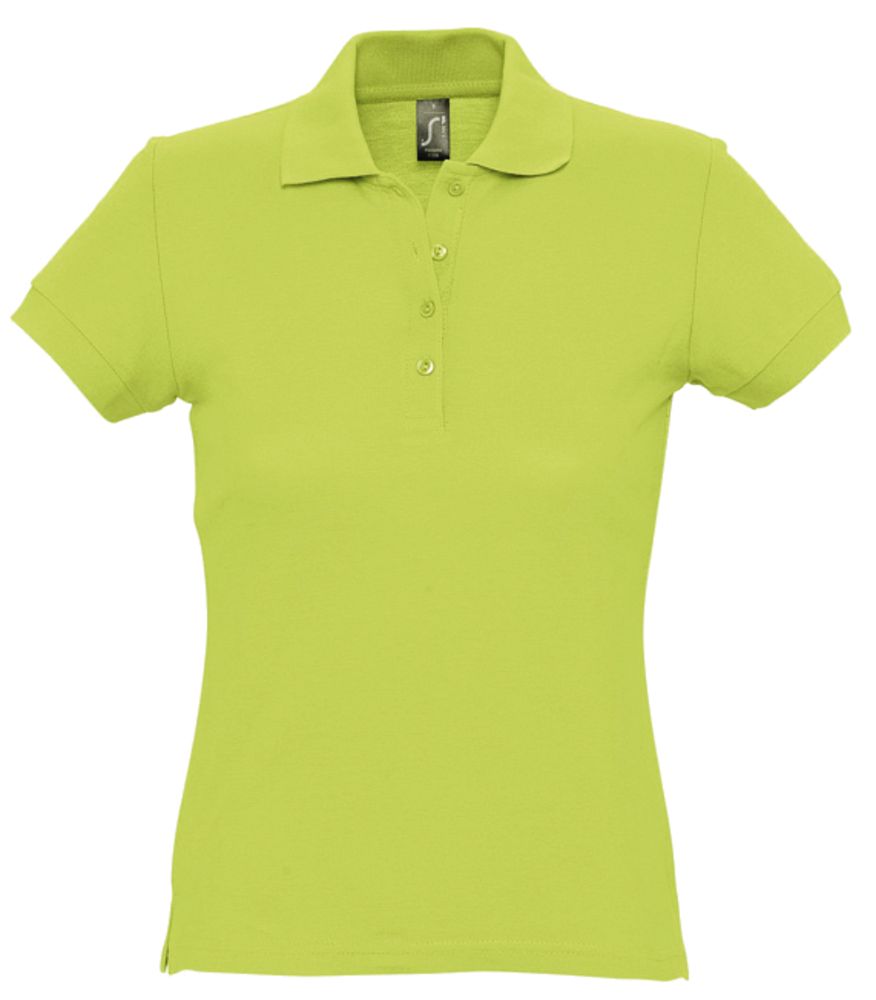 Рубашка поло женская Passion 170 "зеленое яблоко", размер M