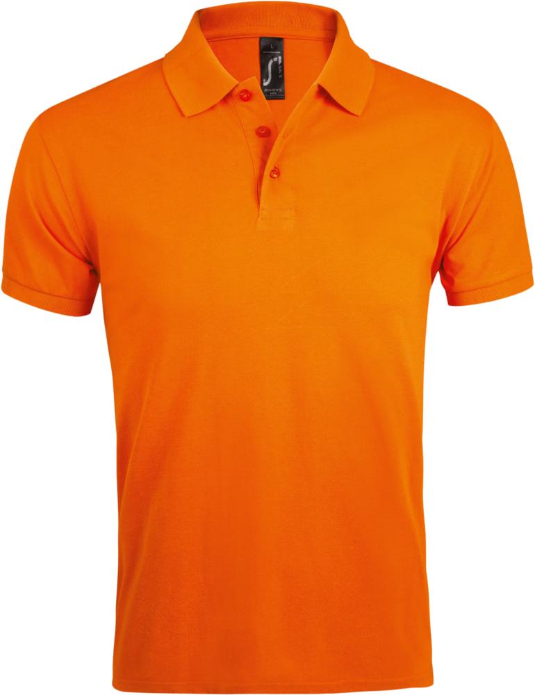 Рубашка поло мужская Prime Men 200 оранжевая, размер 4XL