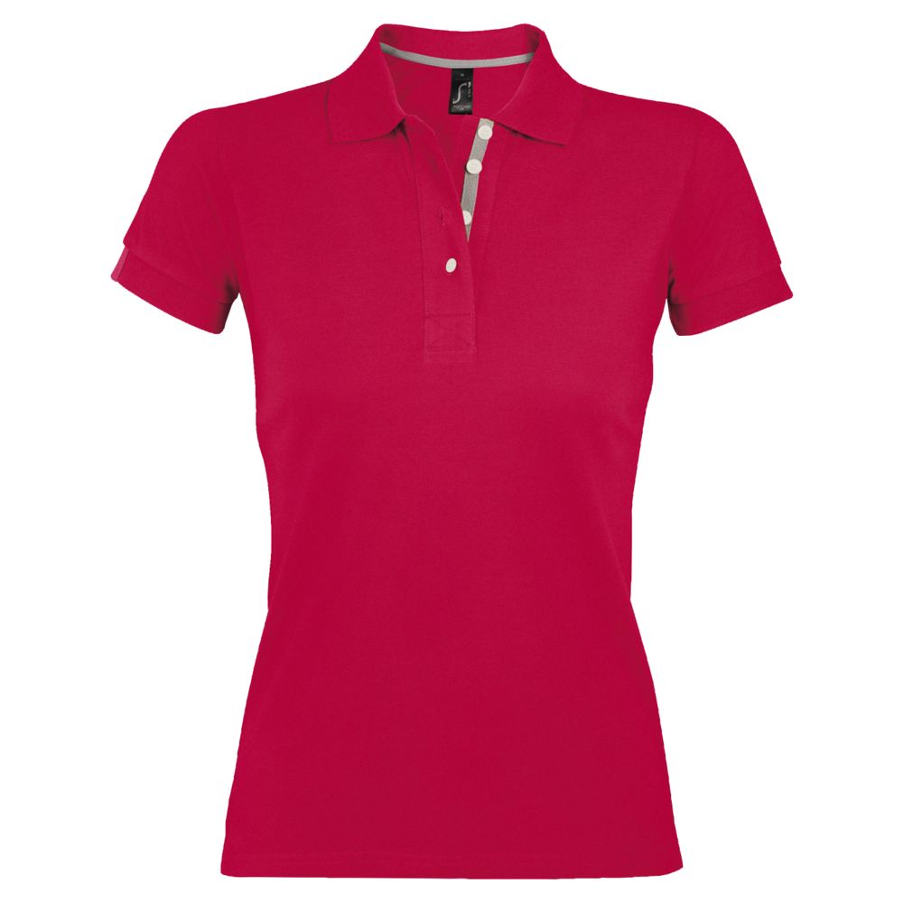 Рубашка поло женская Portland Women 200 красная, размер XS