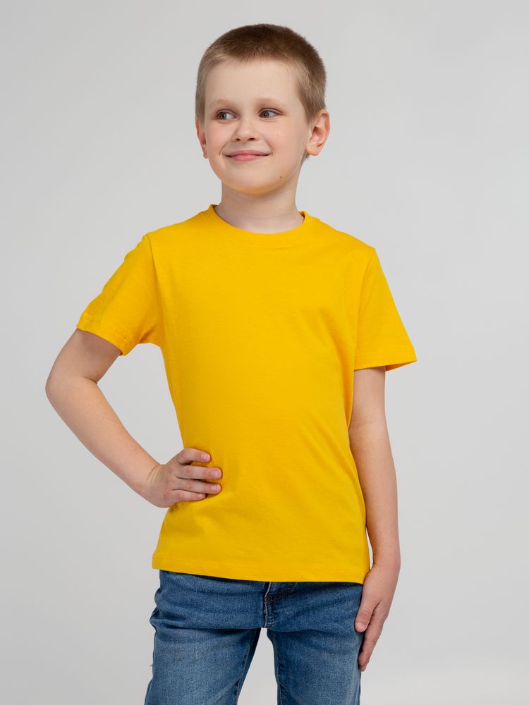 Футболка детская Regent Kids 150 желтая, на рост 142-152 см (12 лет)