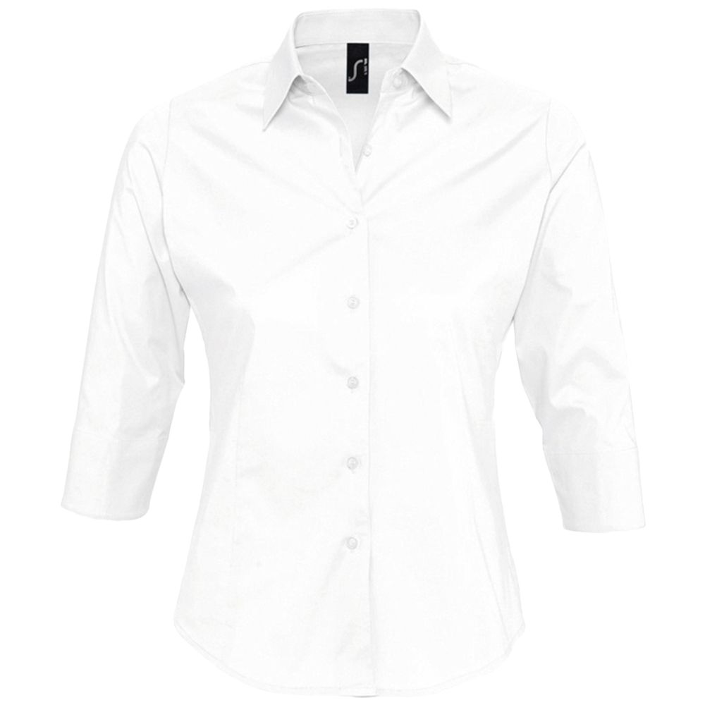 Рубашка женская с рукавом 3/4 Effect 140 белая, размер M