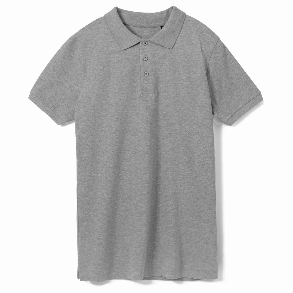 Рубашка поло мужская Phoenix Men серый меланж, размер XXL