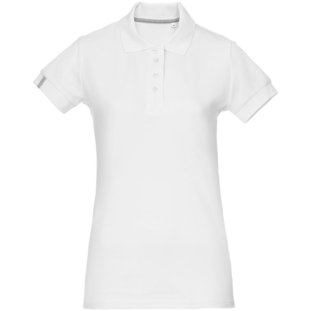 Рубашка поло женская Virma Premium Lady, белая, размер XXL