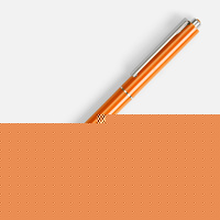 Ручка шариковая Senator Point, ver.2, оранжевая