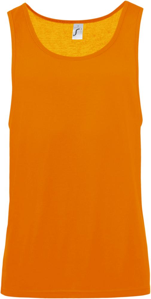 Майка унисекс Jamaica 120 оранжевый неон, размер XXL