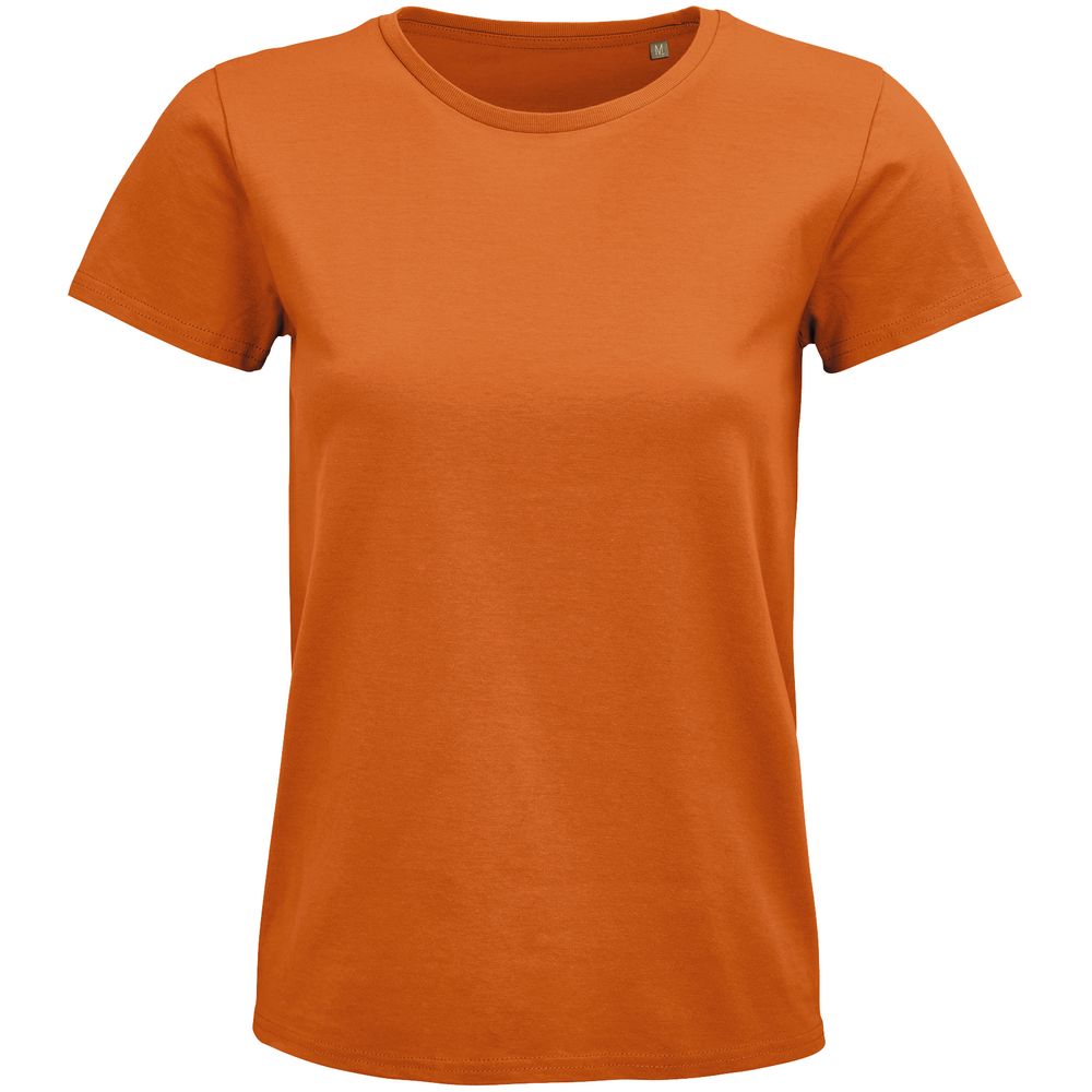 Футболка женская Pioneer Women, оранжевая, размер L