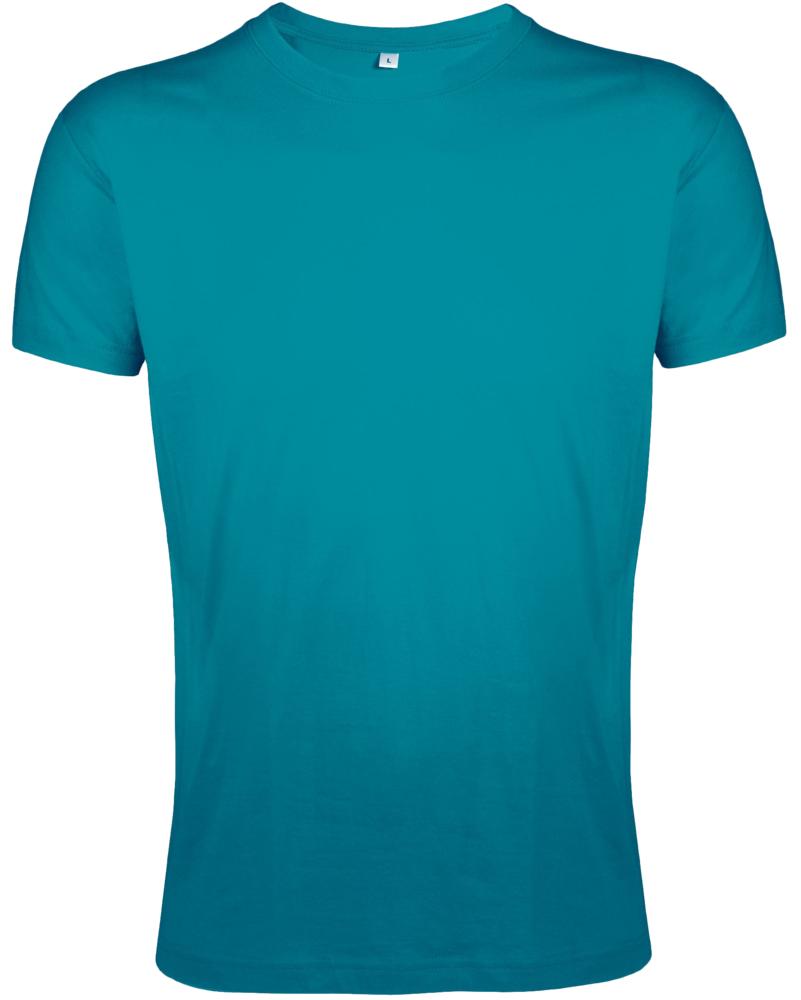 Футболка мужская приталенная Regent Fit 150 винтажный синий, размер M
