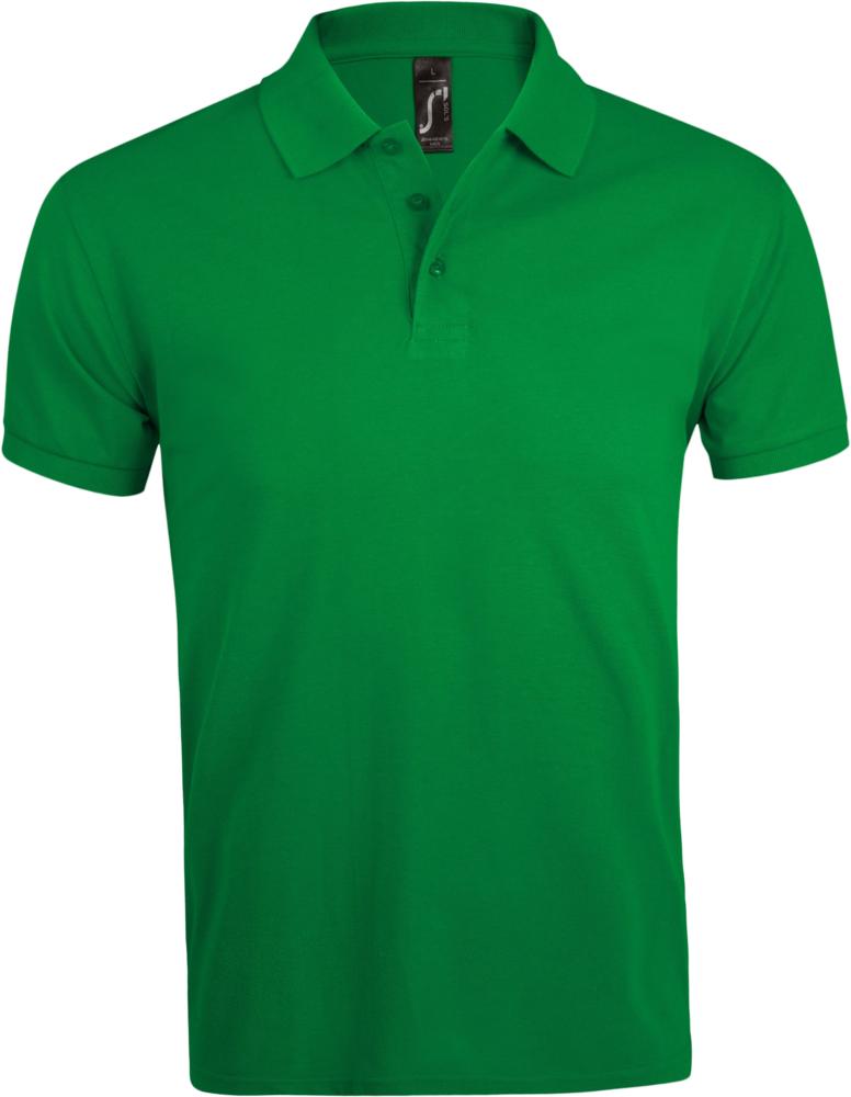 Рубашка поло мужская Prime Men 200 ярко-зеленая, размер M
