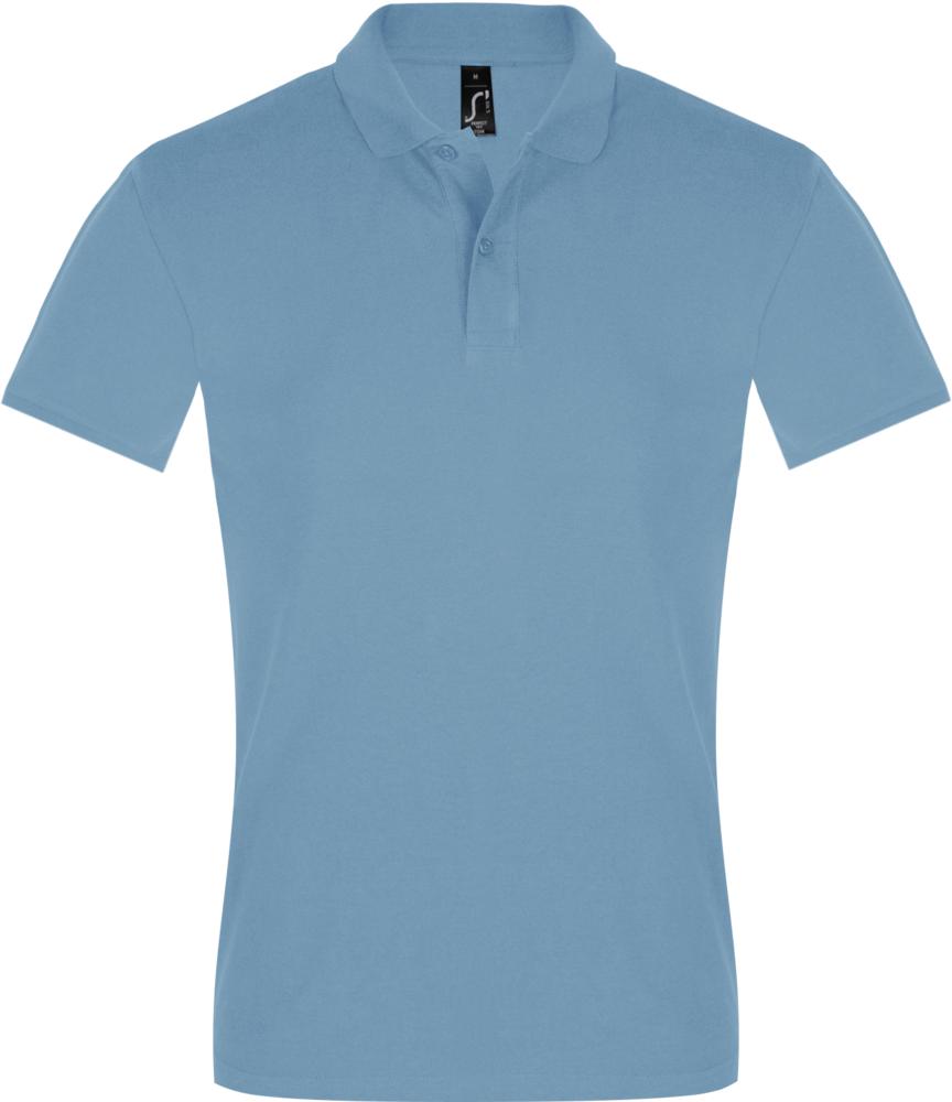Рубашка поло мужская Perfect Men 180 голубая, размер 3XL