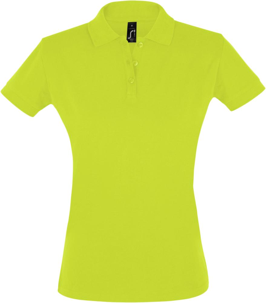 Рубашка поло женская Perfect Women 180 зеленое яблоко, размер S