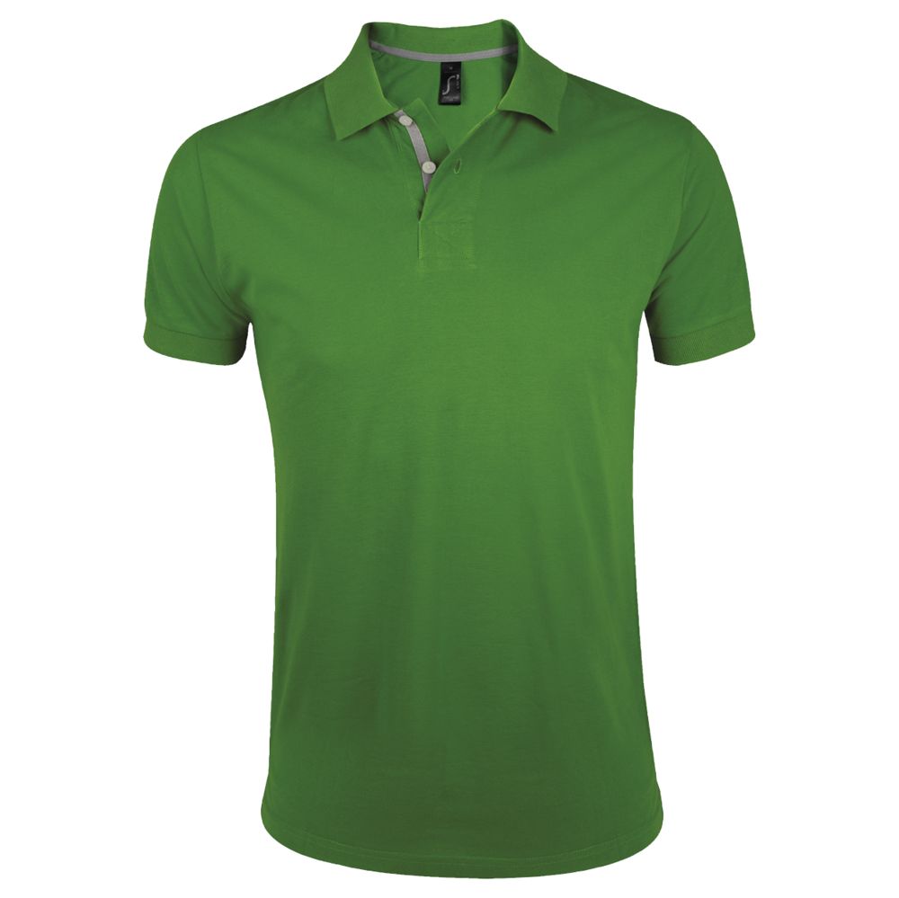 Рубашка поло мужская Portland Men 200 зеленая, размер S