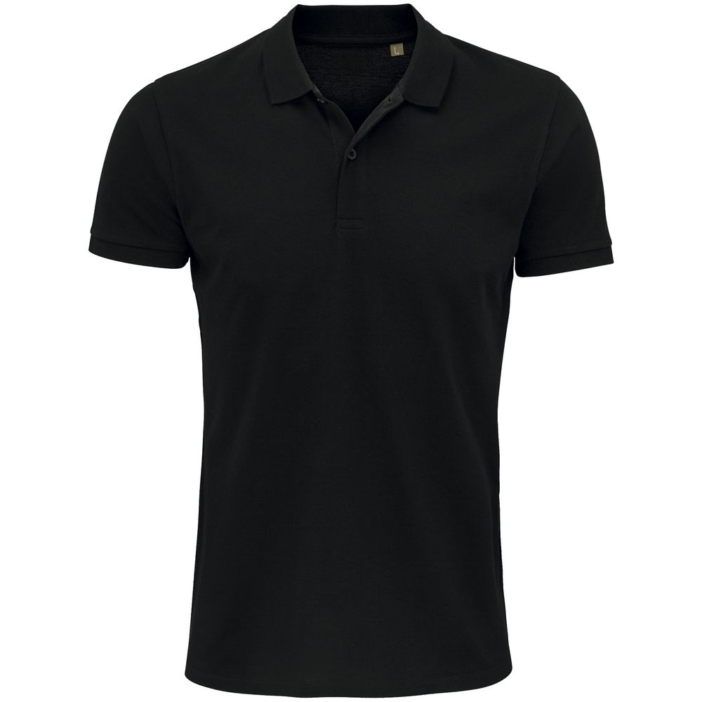 Рубашка поло мужская Planet Men, черная, размер 3XL
