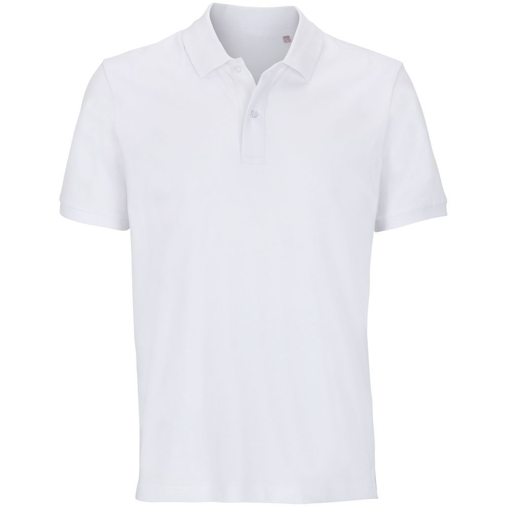 Рубашка поло унисекс Pegase, белая, размер XXS
