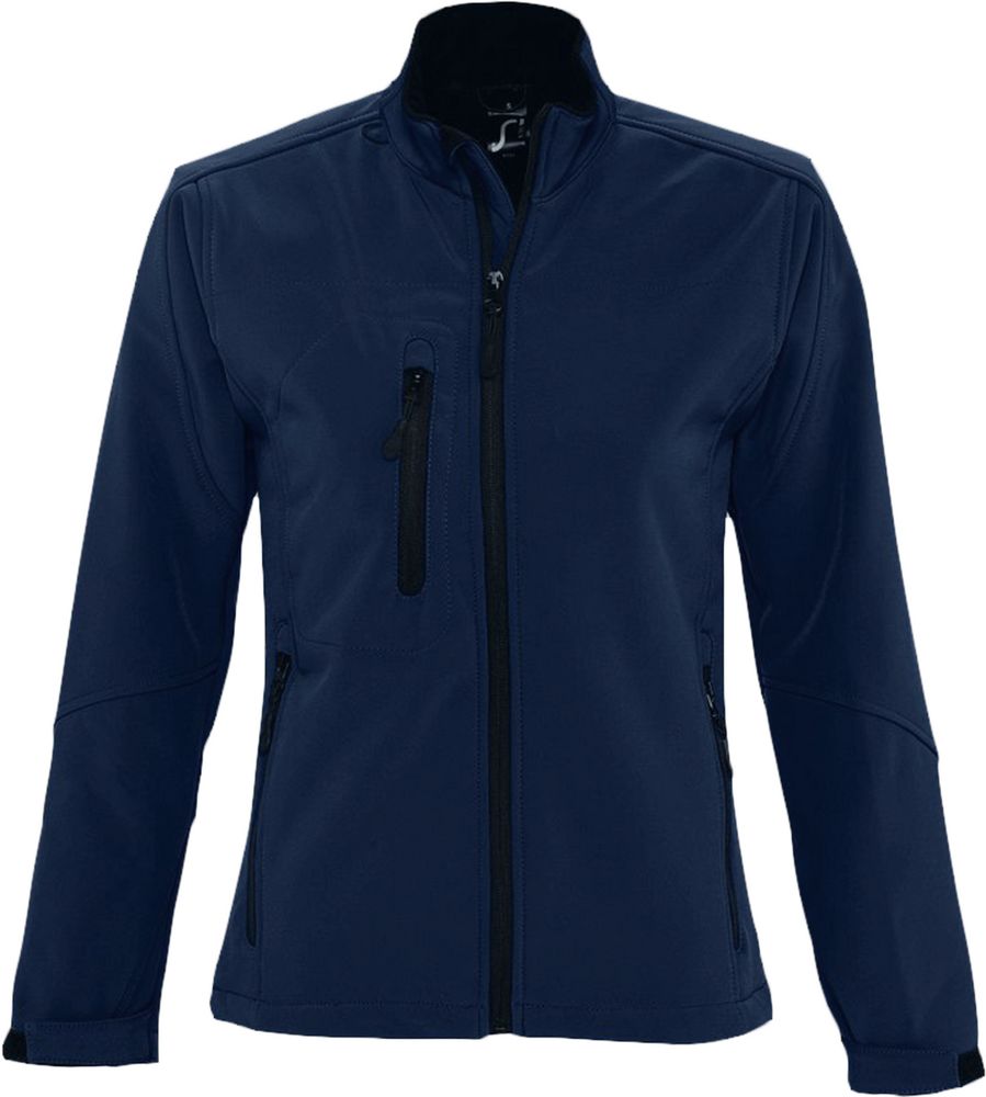 Куртка женская на молнии Roxy 340 темно-синяя, размер S