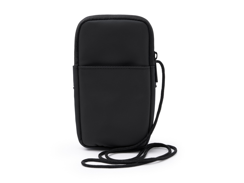 Сумка для мобильного телефона SEUL из экокожи, черный