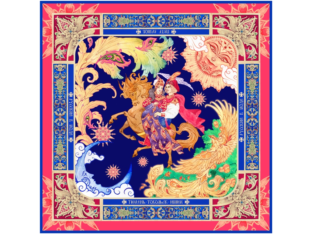 Платок Я горожанка