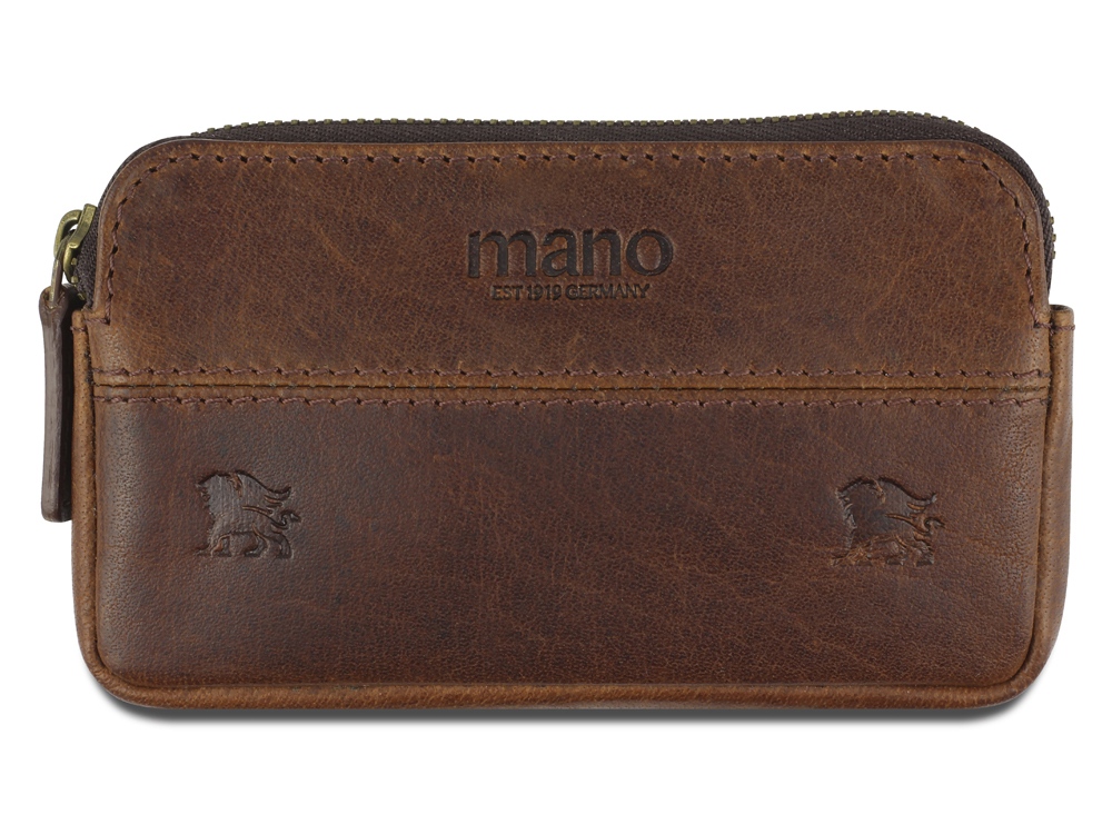 Сумка Mano Don Leon, натуральная кожа в коричневом цвете, 42 х 30 х 11,5 см