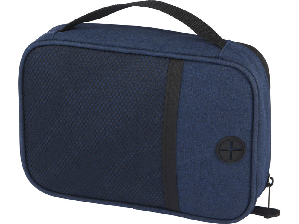 Косметичка Joey из холста, переработанного по стандарту GRS, объемом 3,5 л, оливковый