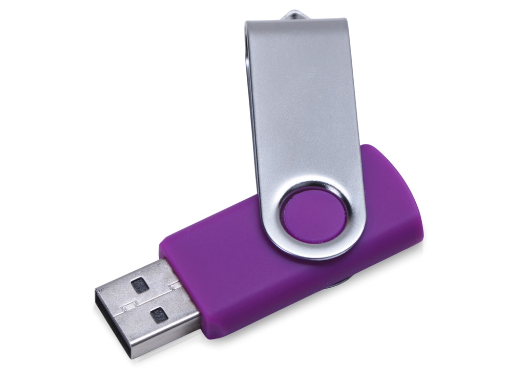 Флеш-карта USB 2.0 32 Gb Квебек, фиолетовый