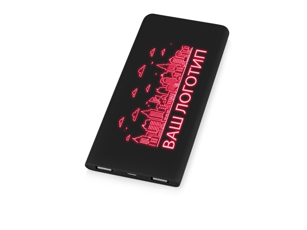 Органайзер с функцией беспроводной зарядки Manner, 5000 mah, черный