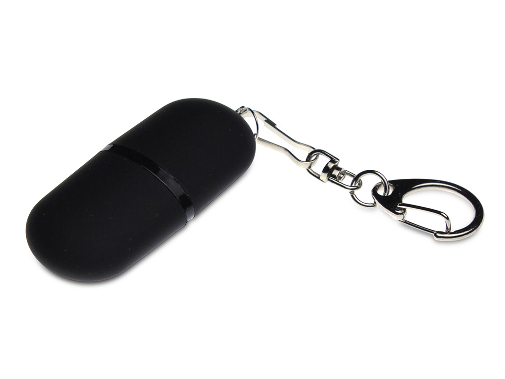 Флешка Goutte Soft-touch на 256 Гб, черный